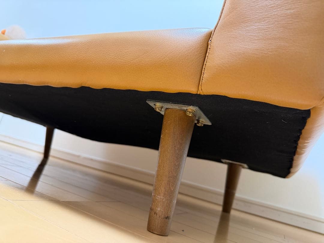 unico ウニコ「MOLN(モルン)」レザー 2人掛けソファ 東京琦玉取引限定