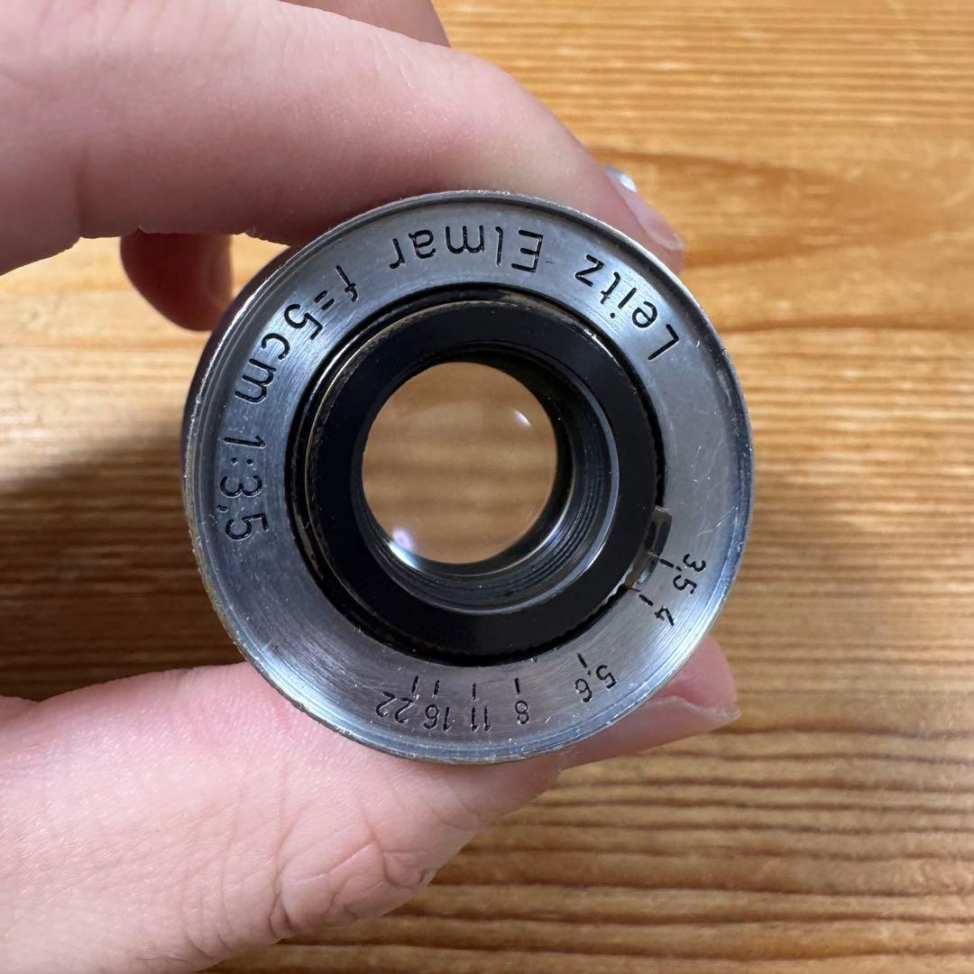 【純正フード付き】Leitz Elmar 5cm F3.5