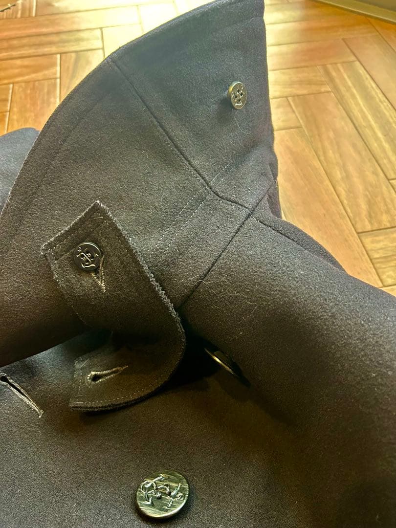 40's US Navy P Coat ピーコート10ボタン38〜40程度