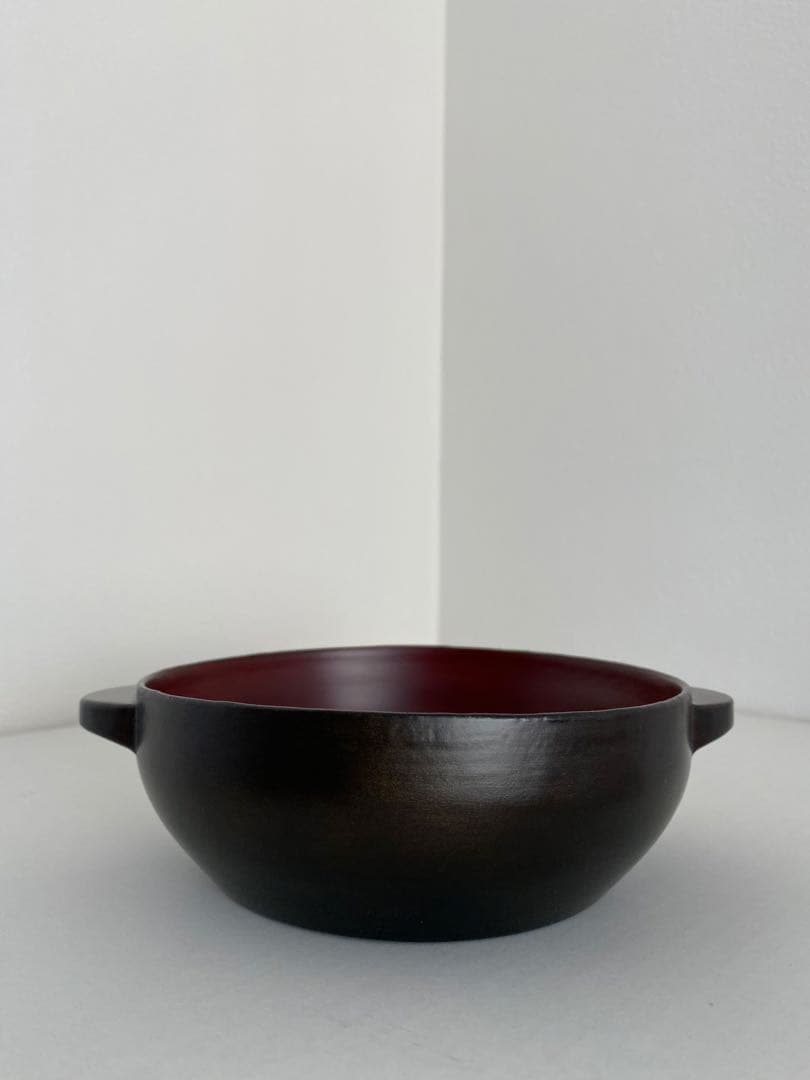 太田修嗣　漆器　耳付きスープ椀　2個セット