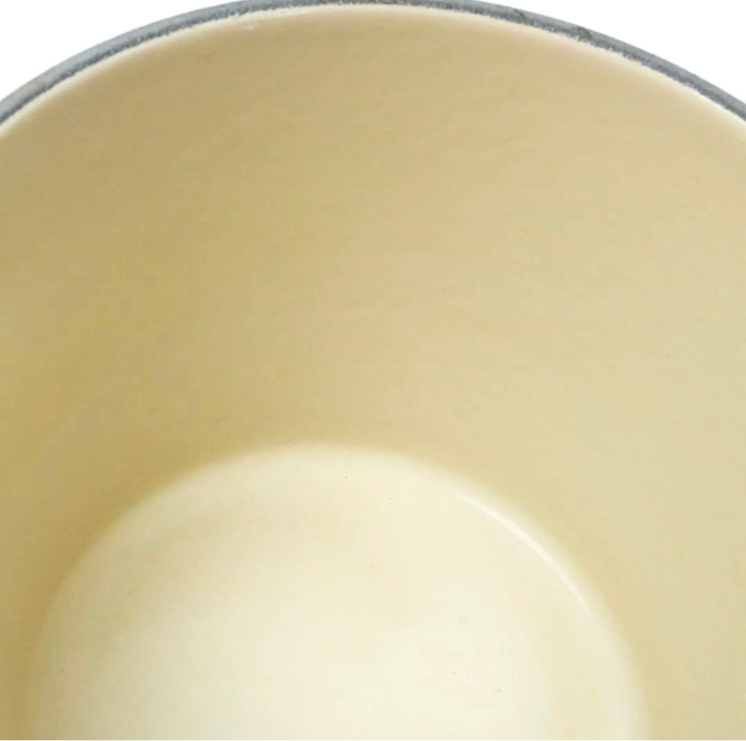 【美品】LE CREUSET　ウィンザーポット　オレンジ　16cm