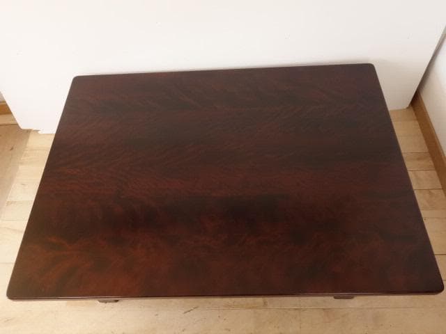 北海道民芸家具　ＨＭ4052　座卓　ローテーブル　再塗装済　ＵＳＥＤ