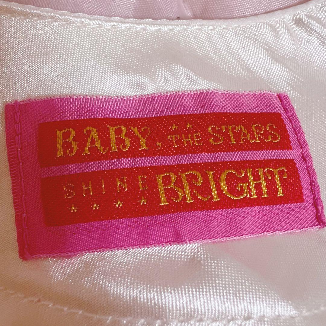 再*。様 【美品】BABY, ジャンパースカート＆リボンコーム　２点セット　白