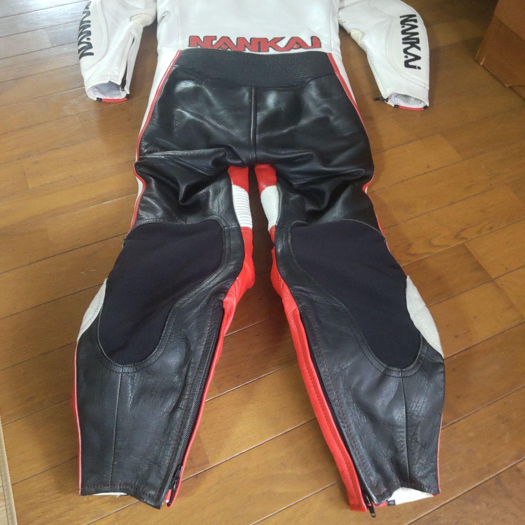 「23日までの出品」南海部品 革つなぎ Top-Rider サイズS