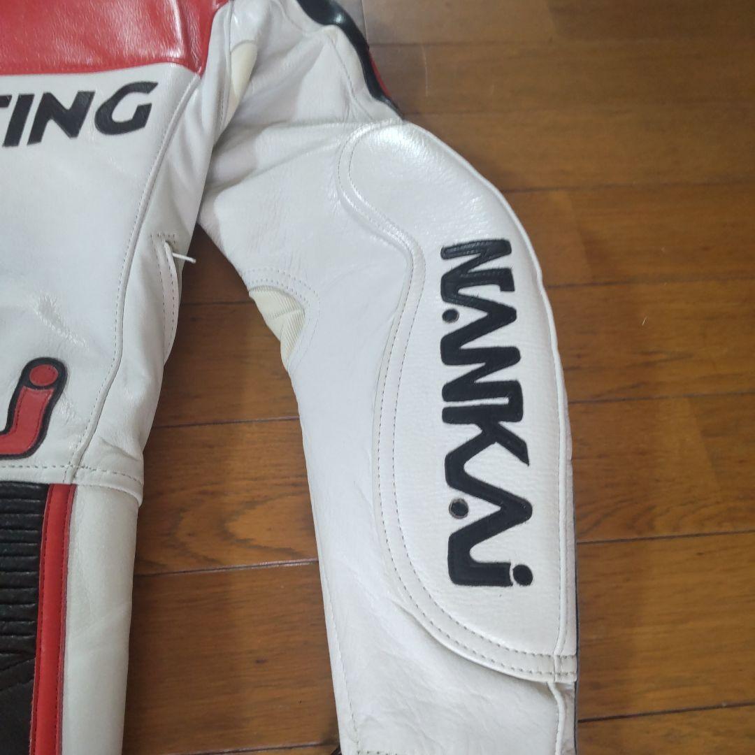 「23日までの出品」南海部品 革つなぎ Top-Rider サイズS