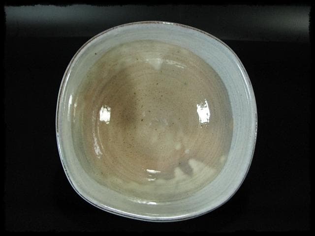 げんじょー！坂倉 新兵衛 十四代 四方鉢 菓子器 盛蓋四方桟共箱f323