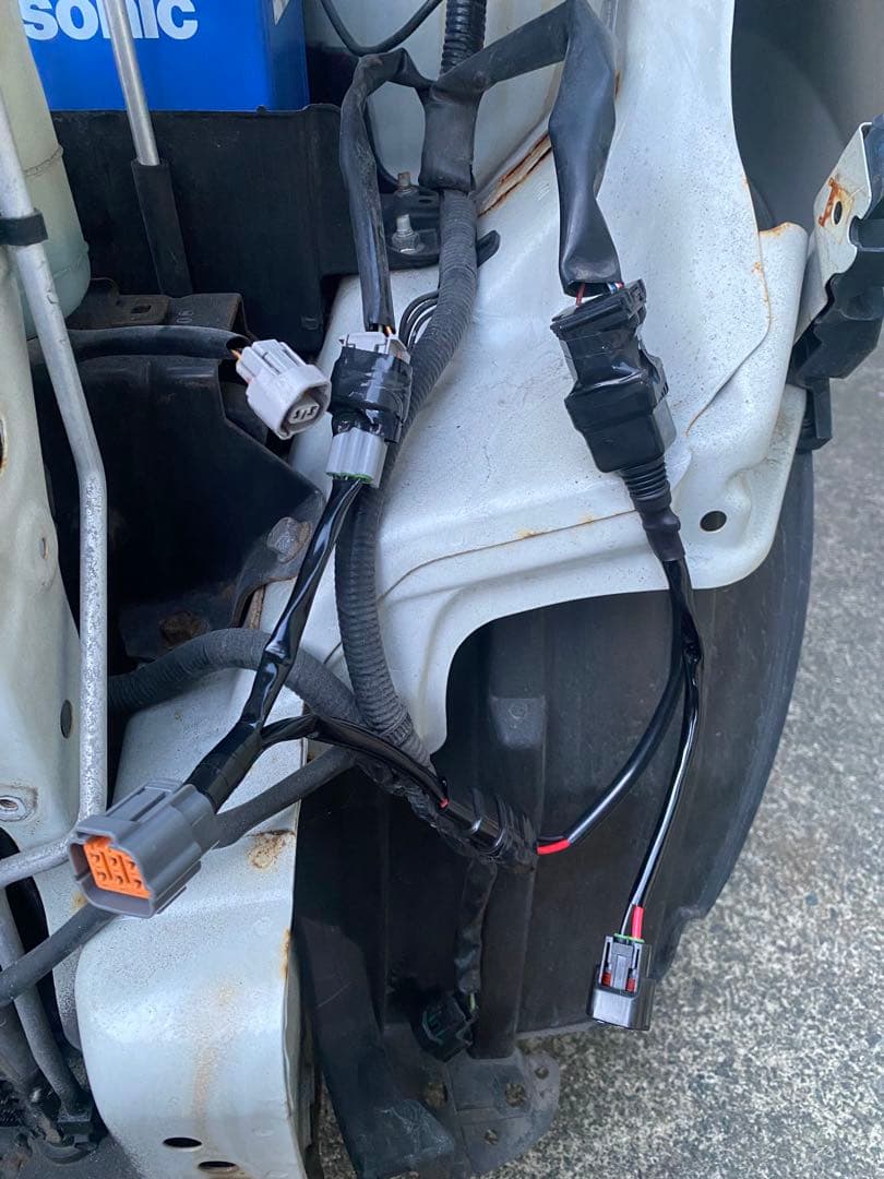 スズキ　HG21S セルボTX セルボSR用ヘッドライト変換ハーネス