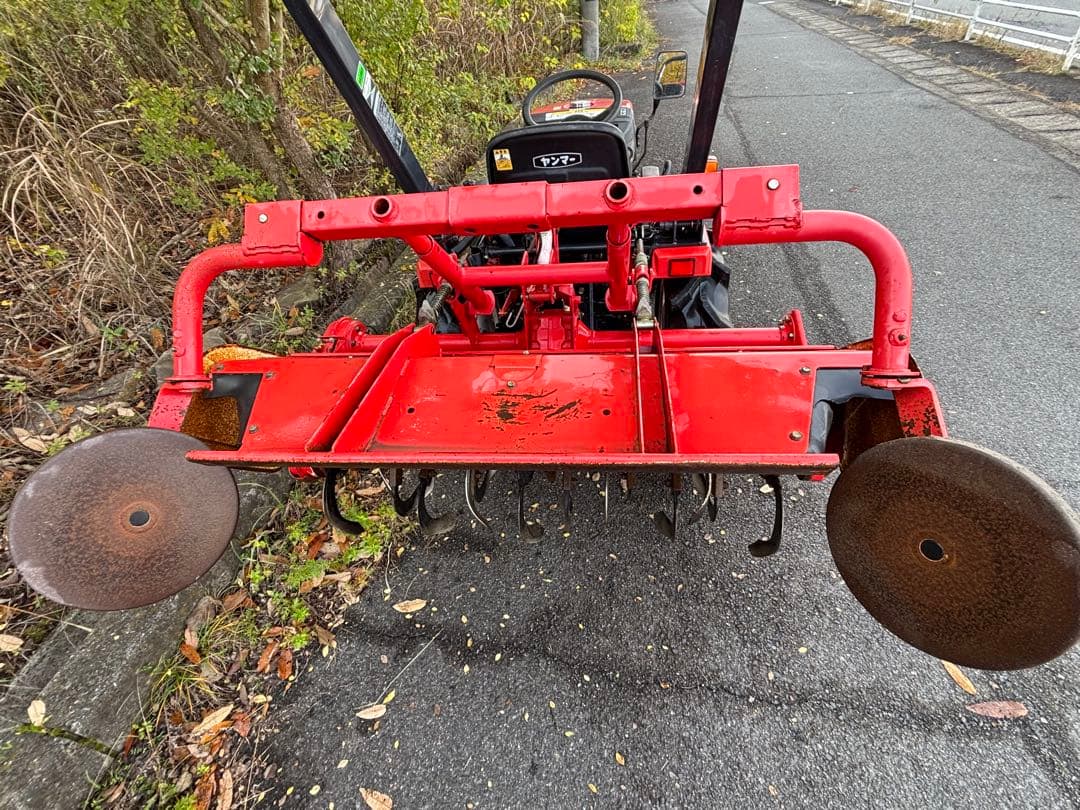 ヤンマートラクターke-50 アワー491H 15馬力4 ＷＤ 実働品