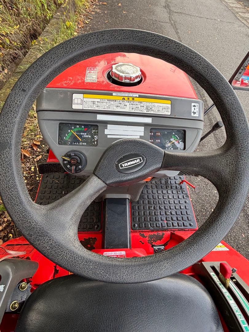 ヤンマートラクターke-50 アワー491H 15馬力4 ＷＤ 実働品