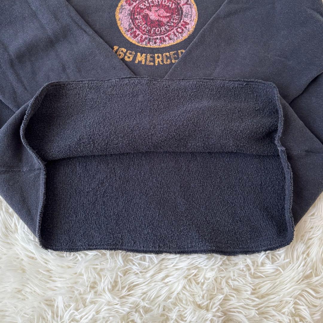 貴重✨45rpm スウェット トレーナー ロゴ 長袖 ヴィンテージ加工 M