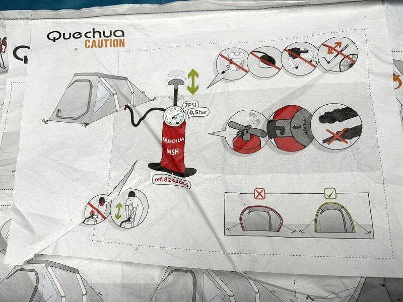 o*n様 Quechua ケシュア AIR SECONDS XL 2 エアテント