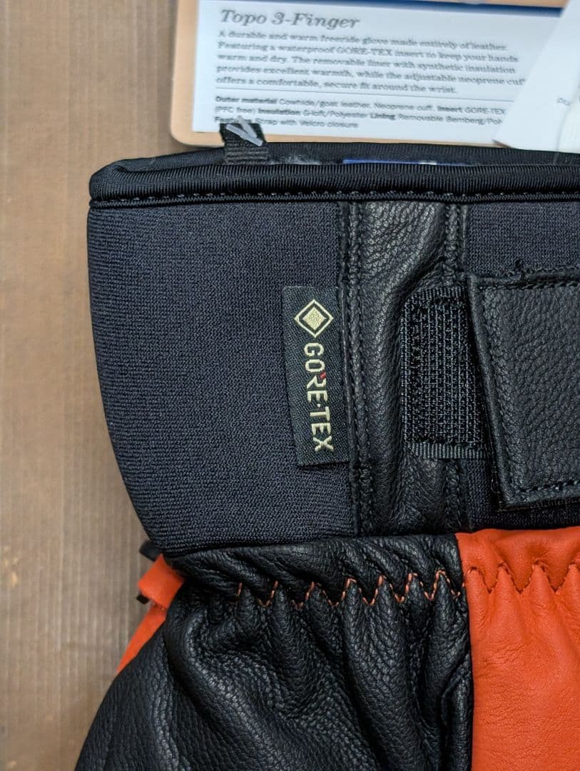 ヘストラ HESTRA Topo GTX 3FINGERサイズ8 新品未使用