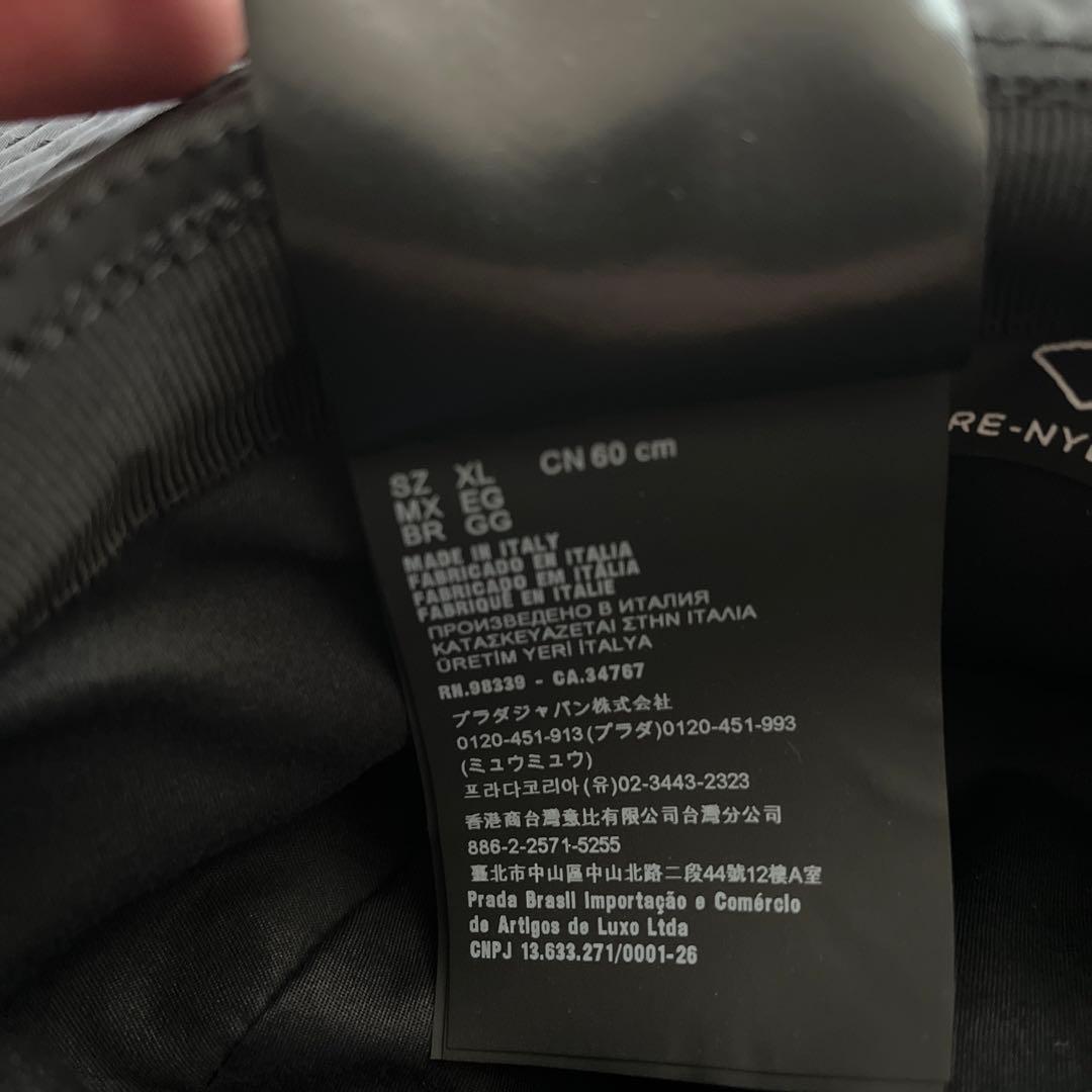 ゆうさん専用PRADA アウトドアハット 黒