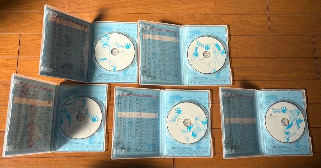 DVD 新やっぱり猫が好き Vol.1~5ボックスセット