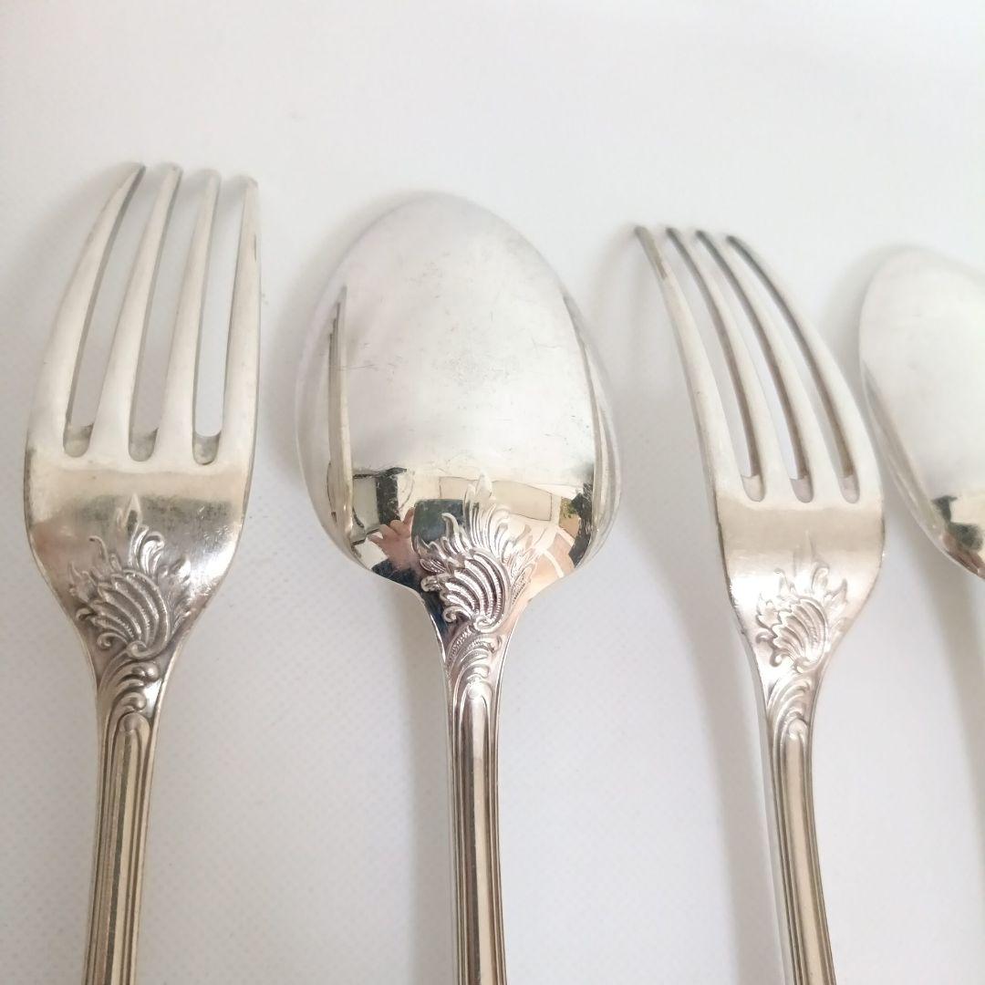 クリストフル CHRISTOFLE テーブルスプーン フォーク 6本 マルリー