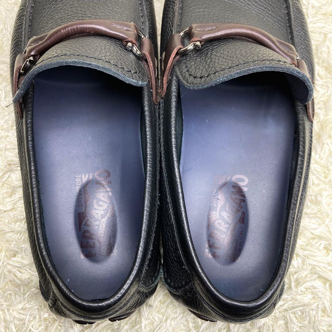 『美品』サルヴァトーレフェラガモ ガンチーニ ローファー モカシン ドライビング