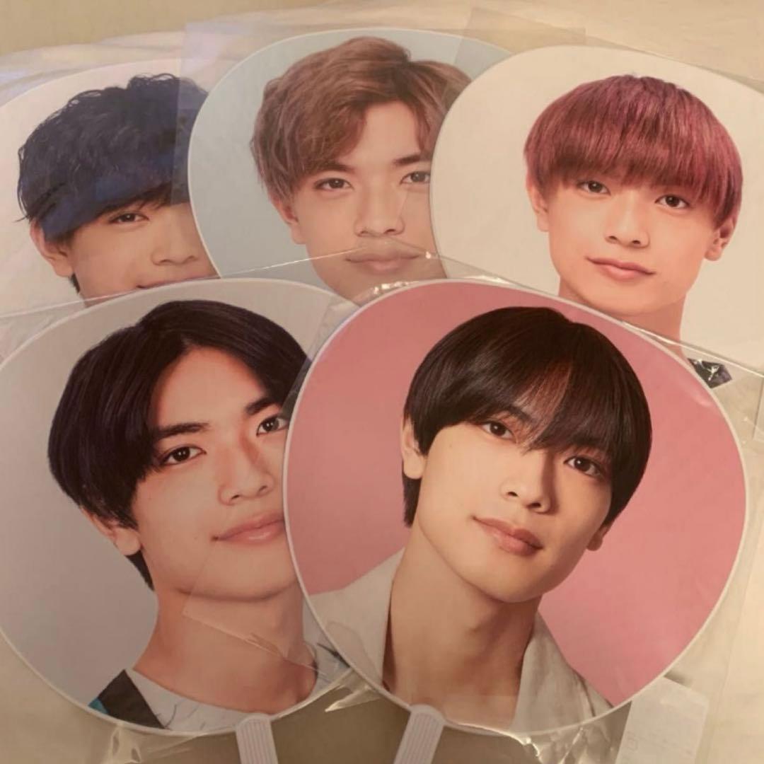 なにわ男子 高橋恭平 ジャンボ うちわ あけおめ アオハル 京セラ 勝たんコン