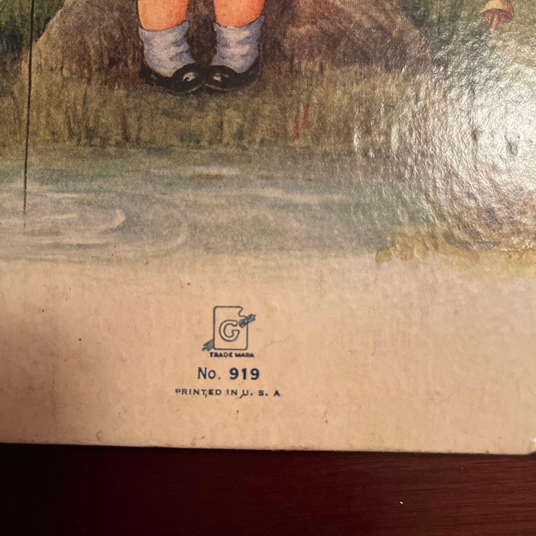 アンティーク楽譜「Nursery Songs」