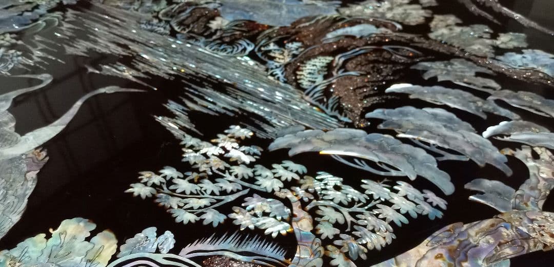 値下げ　豪華客間テーブル　鶴