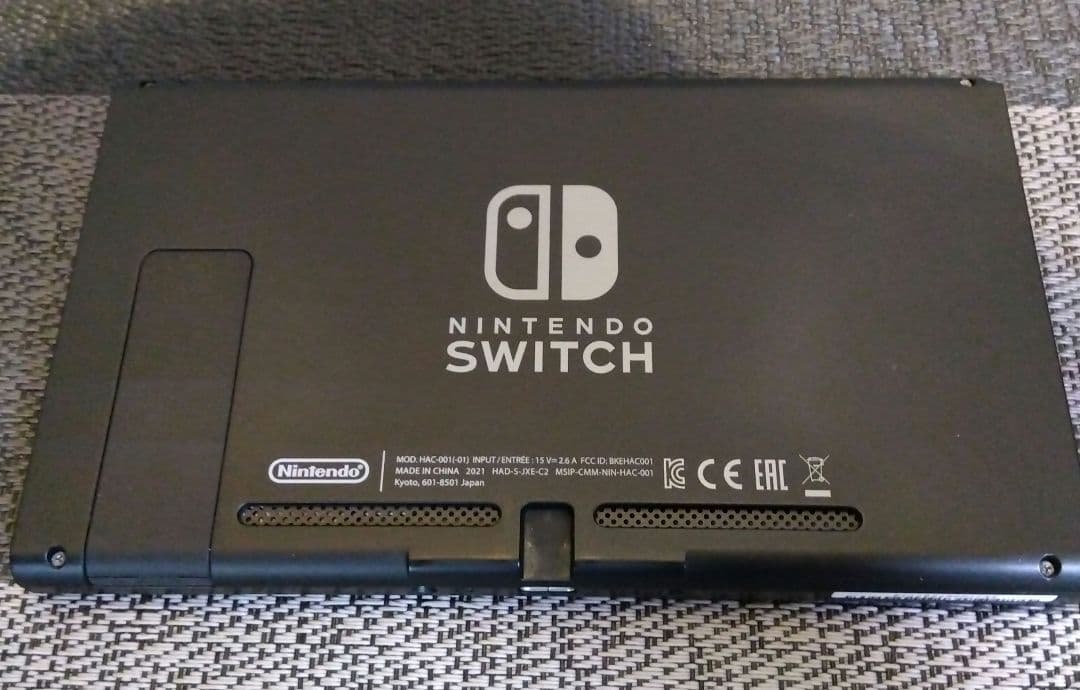 Nintendo Switch 本体 バッテリー強化版 動作確認済 ※グリップ欠