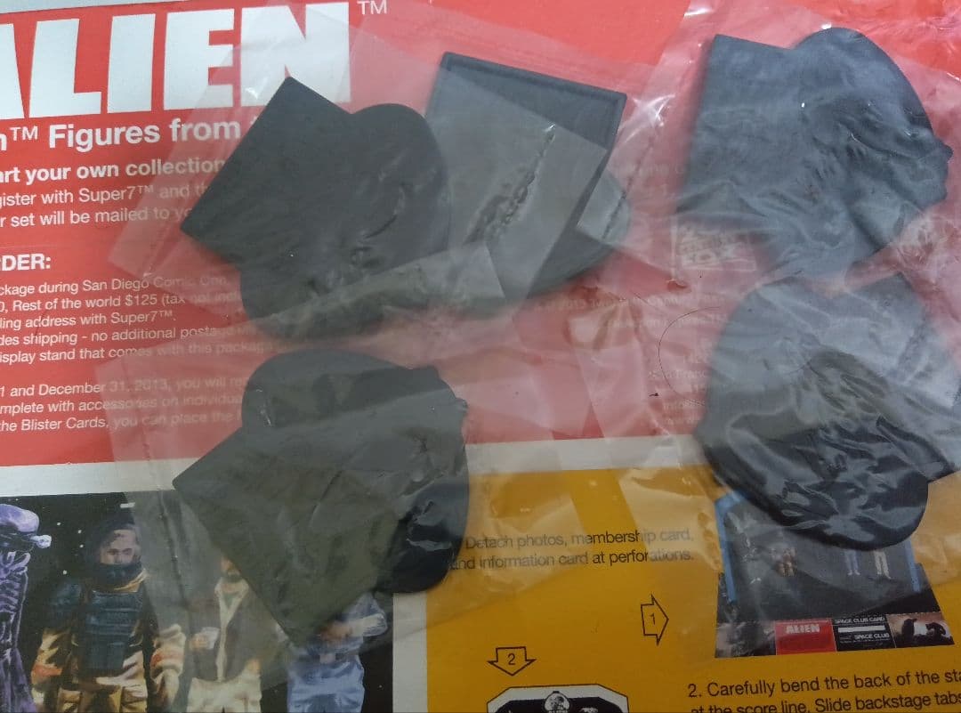 super7　リアクション　エイリアン　 アーリーバード パッケージ　フィギュア