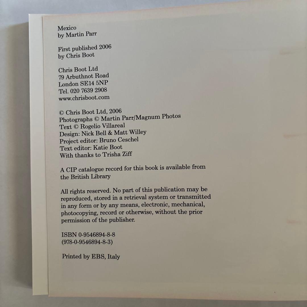 Martin Parr: Mexico マーティン・パー/写真集