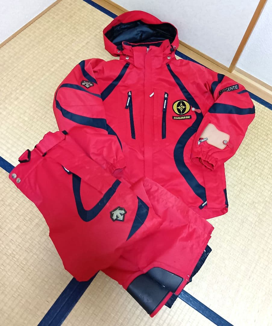 OGASAKA オガサカ スキーチーム 選手用 ウェア 上下セット Lサイズ
