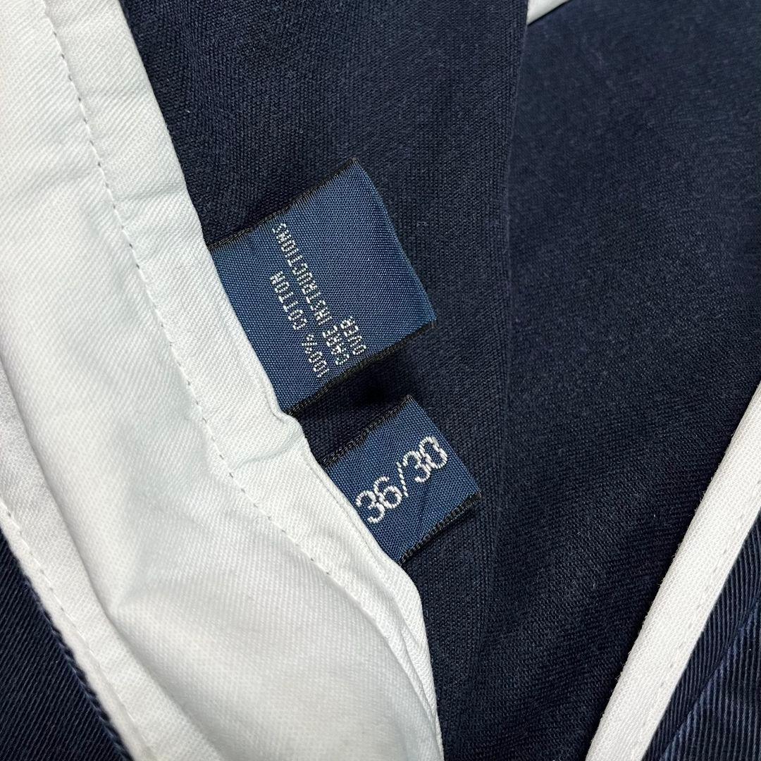 90-00s POLO ラルフローレン ポロチノ ANDREW ツータック 36