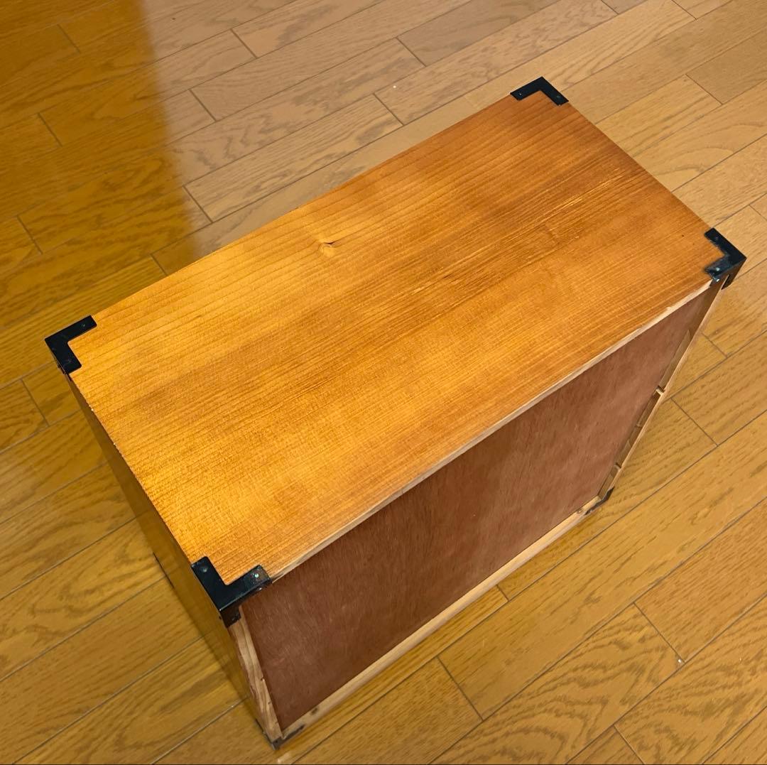 小箪笥 民芸家具 和家具 からくり箪笥 レトロ 戸棚 引き出し