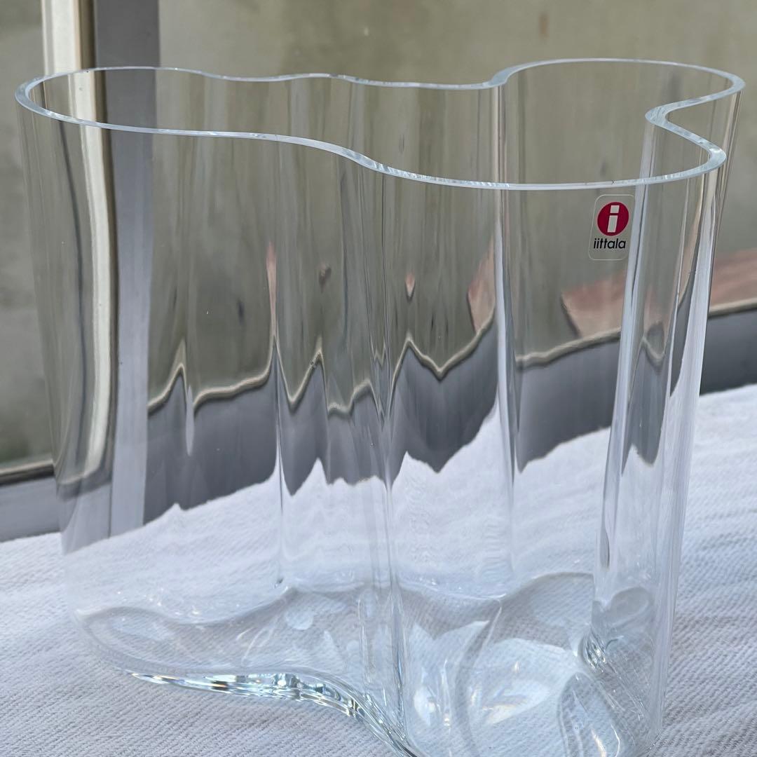  イッタラ アアルト フラワーベース 160mm クリア