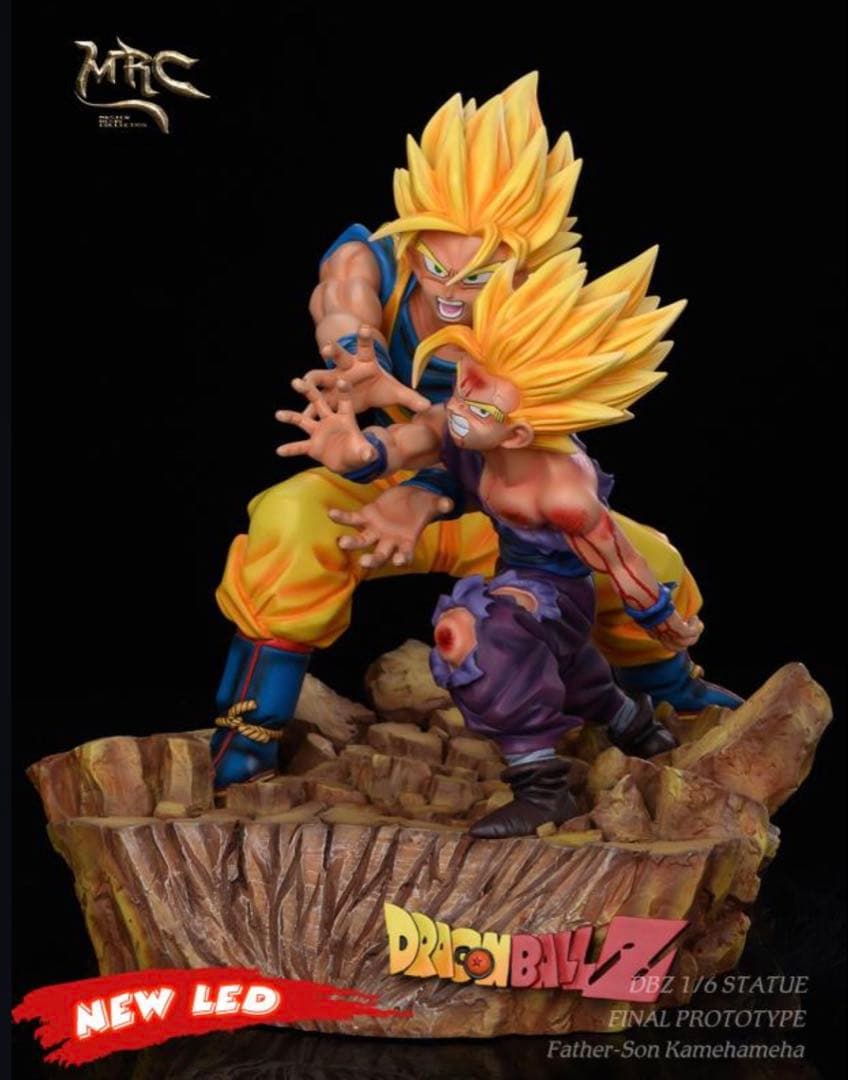 【ドラゴンボール】ガレージキットフィギュア 孫悟空&孫悟飯 DragonBall