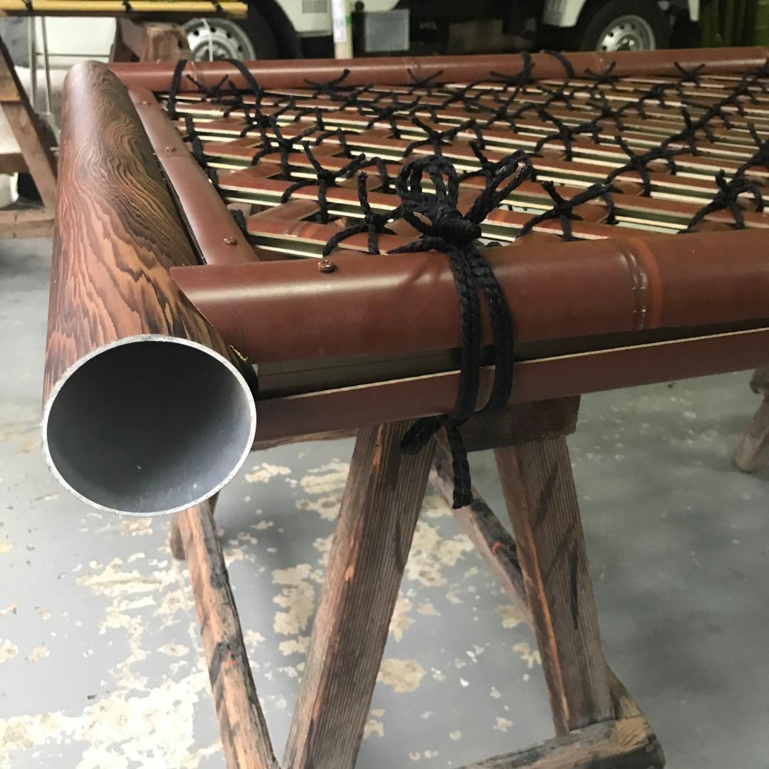 【カイナルさん専用】格子垣（人工煤竹）衝立式