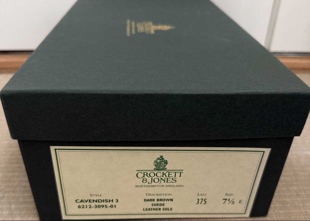 新品　CROCKETT&JONES CAVENDISH 3 スエード ローファー