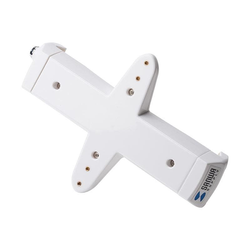 サンワサプライ デュアル モニターアーム タブレット用ホルダー付