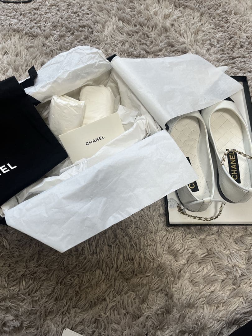 CHANEL シャネル カメリア バレリーナ 34