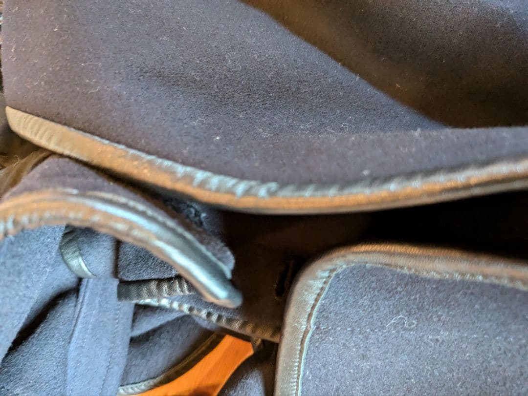 コーチネイビー フード付きポンチョ