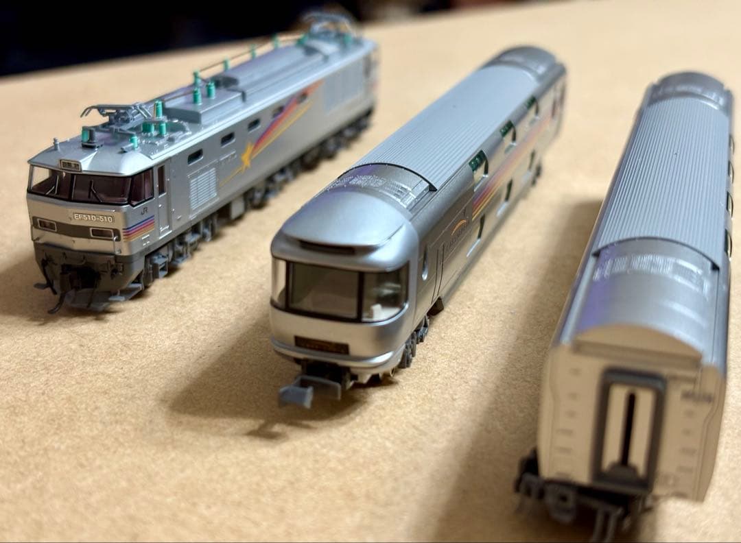 KATO / E26系「カシオペア」基本セット(4両)+増結セットA(3両)