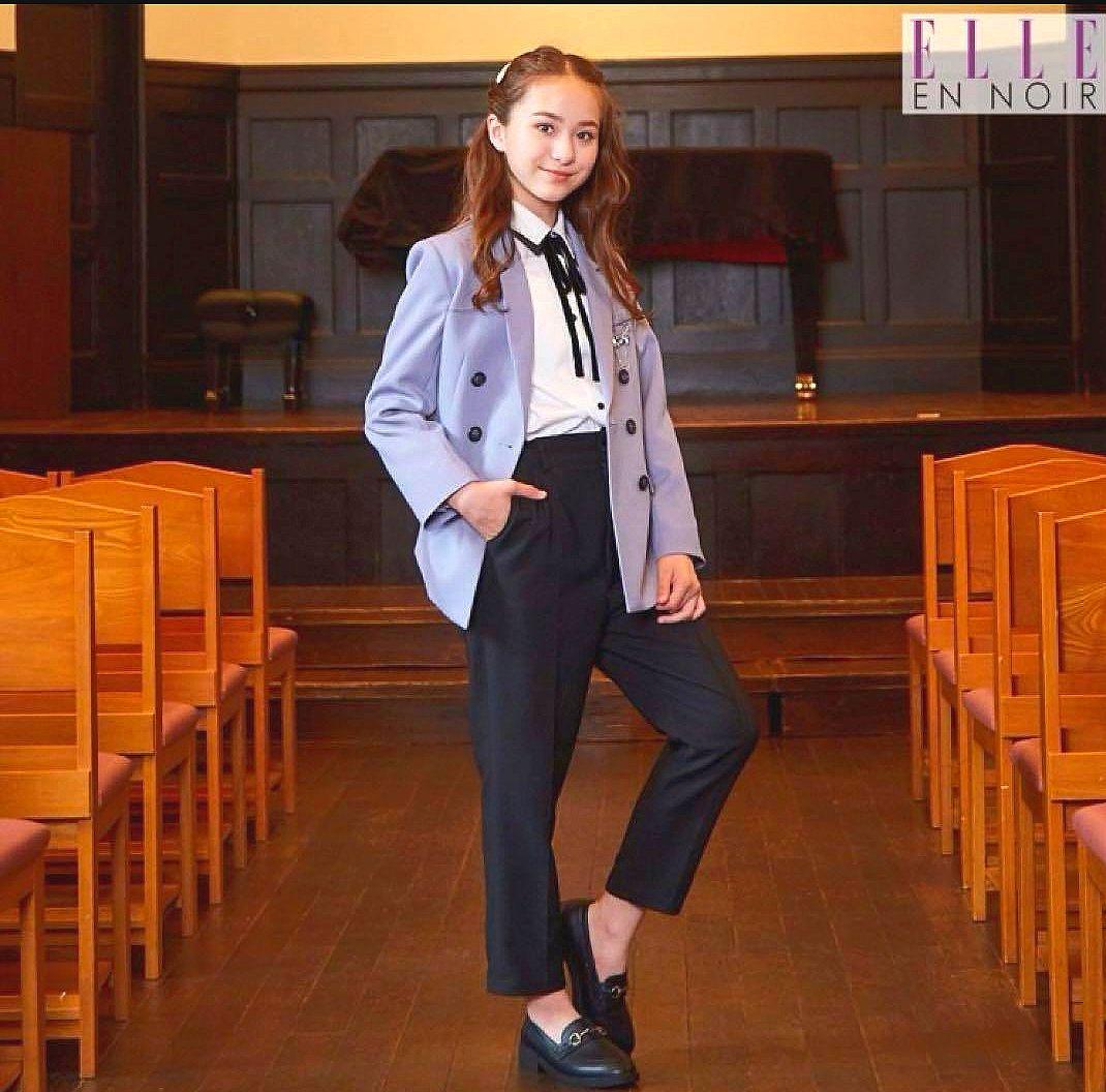 【希少サイズ！】165 B ゆったりタイプ　女の子　パンツスーツ　卒業式