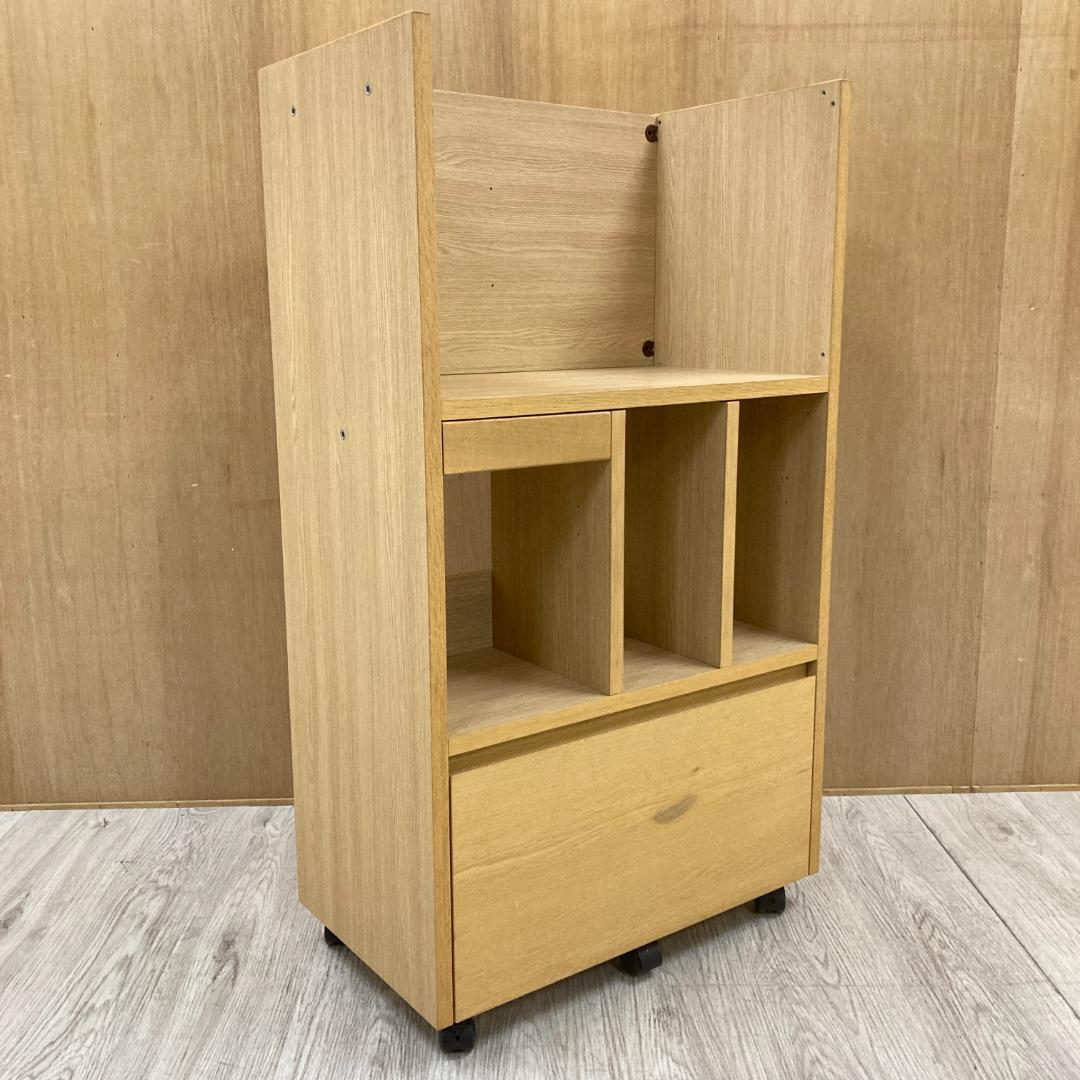 【カリモク】ボナシェルタ　マルチラック　ワゴン　多目的