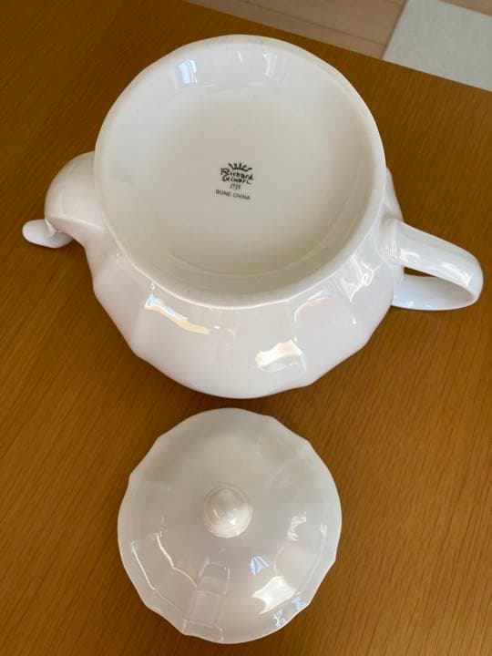 リチャードジノリ　ティーポット、プレート3点 　箱付き