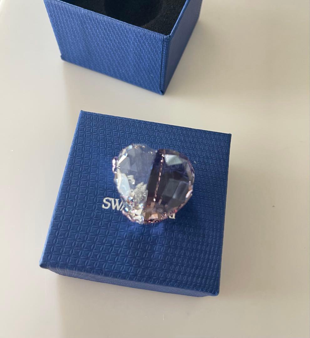 スワロフスキー　置物　ハート　Love Heart