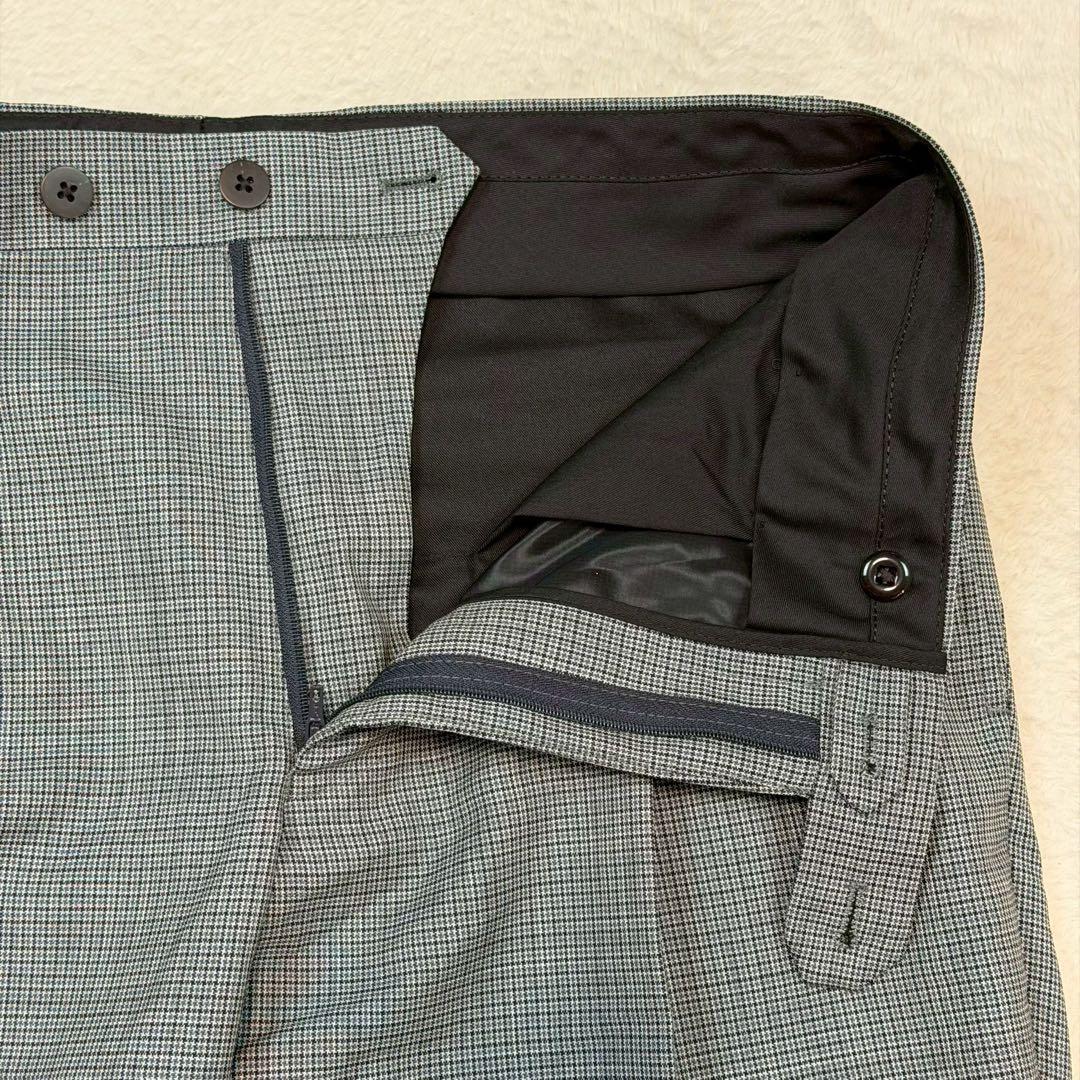 新品 Lサイズ カノニコ ONLY PREMIO スーツ セットアップ 千鳥