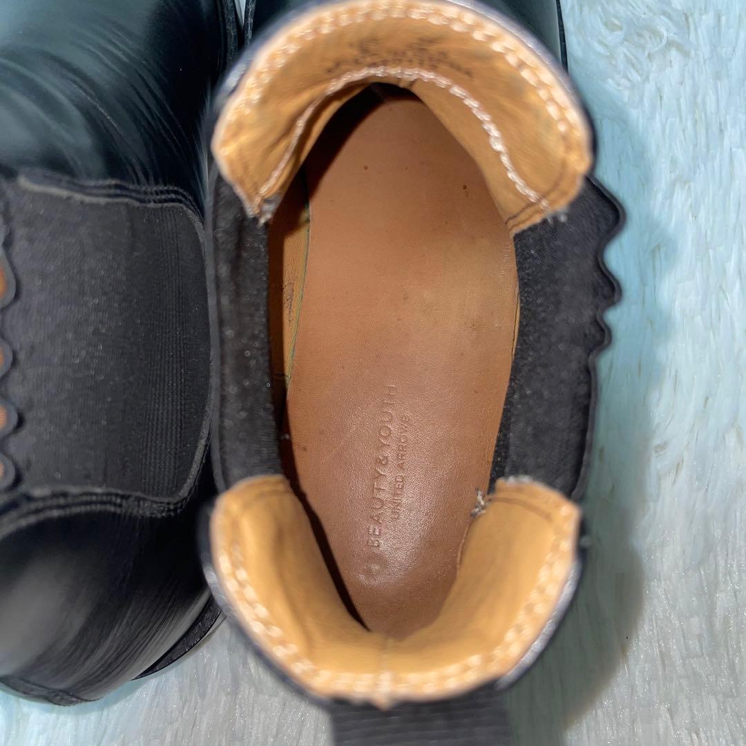 美品✨Beauty&Youth サイドゴアブーツ　ユナイテッドアローズ　本革