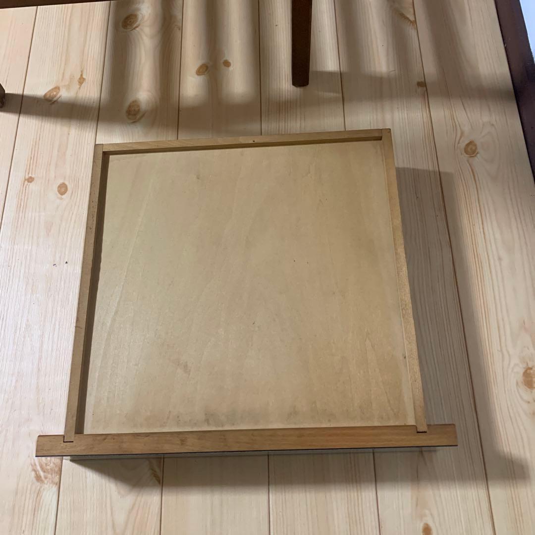 昭和レトロ　3段棚　引き出し付　電話台