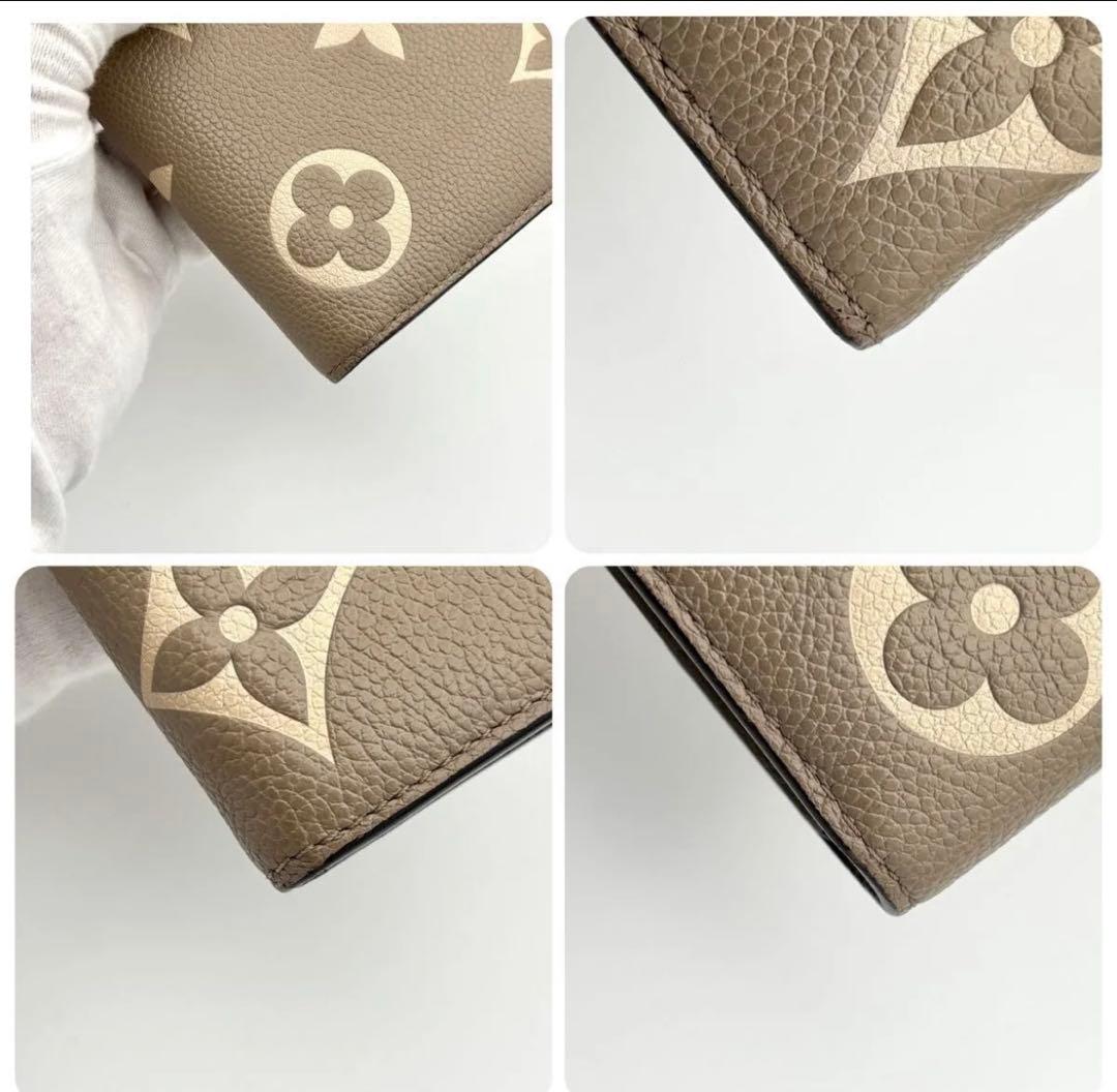 美品　LOUIS VUITTON グレー モノグラム 長財布　現行品