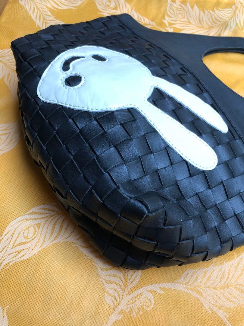 CUNE×robita レザー丸ハンドルバック