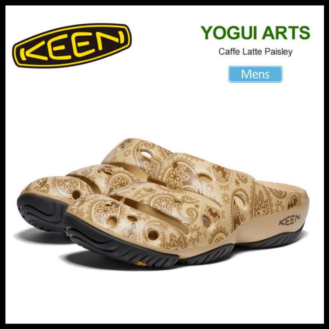 キーン KEEN ヨギ アーツ カフェラテペイズリー 27.0㎝