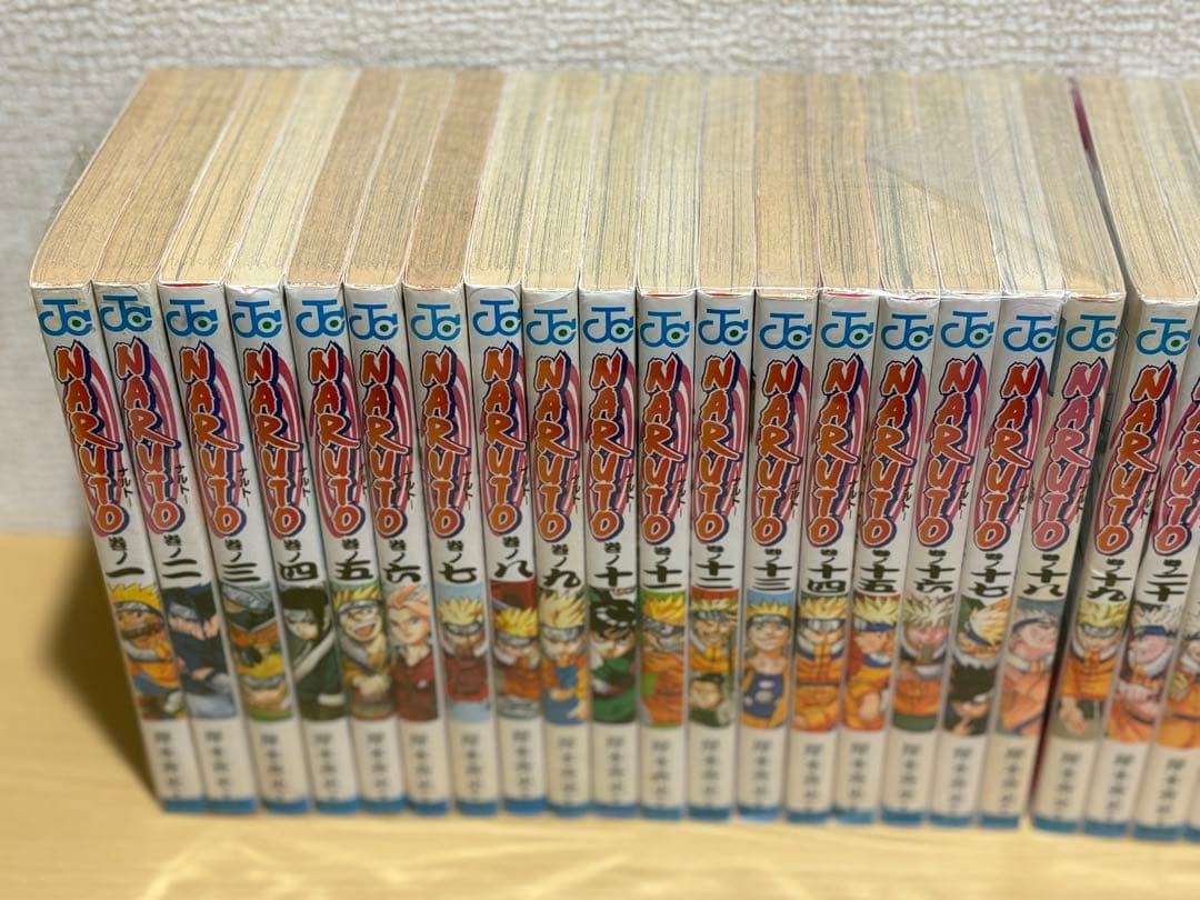 【R467m】《ヤケシミ等有り》NARUTO-ナルト- 全72巻完結全巻セット