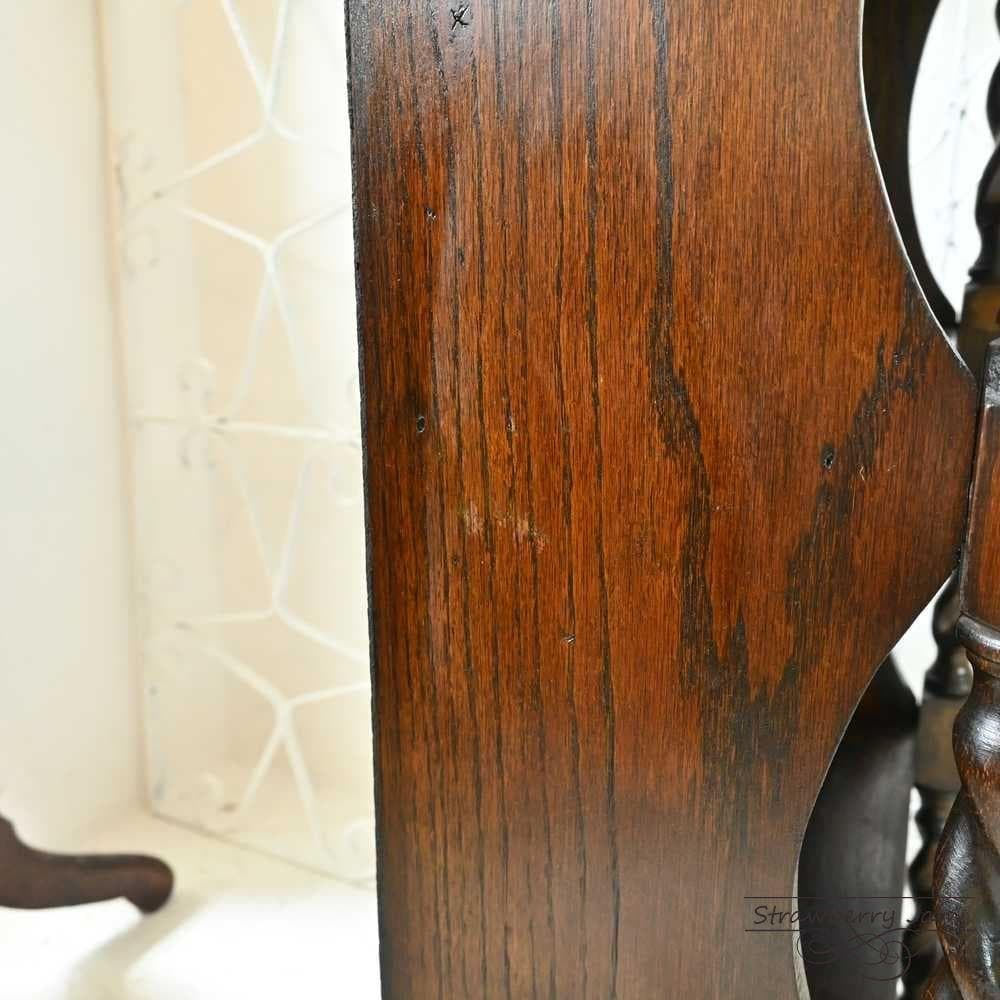 L3705-283 英国アンティーク ブックスタンド 本棚 収納 飾り棚 オーク