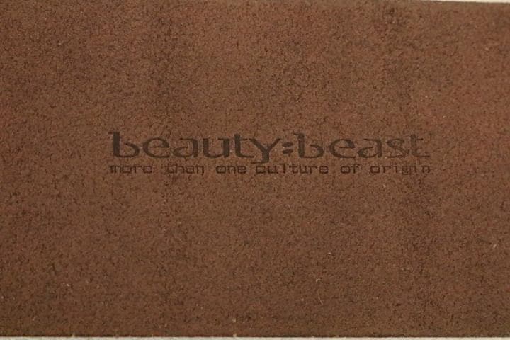 こ*り様 ラスト１点！　超希少！【新品】☆ビューティービースト：幅広　レザー　ベ